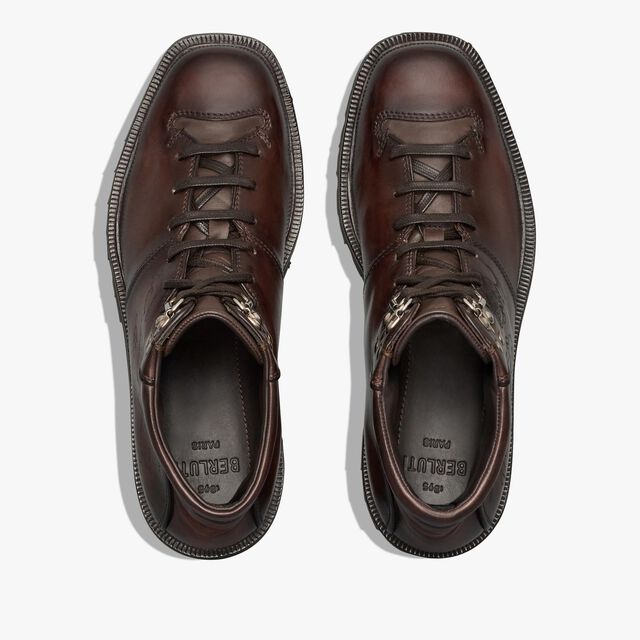 Brunico Leather Boot, MARRONE INTENSO, hi-res 3