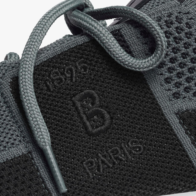 Shadow Knit And Lagoon Calf Sneaker, TEMPEST / BLACK, hi-res 8