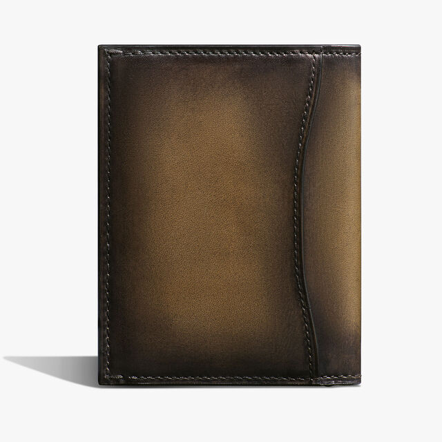 Jagua Leather Card Holder, NERO LEGNO, hi-res 2