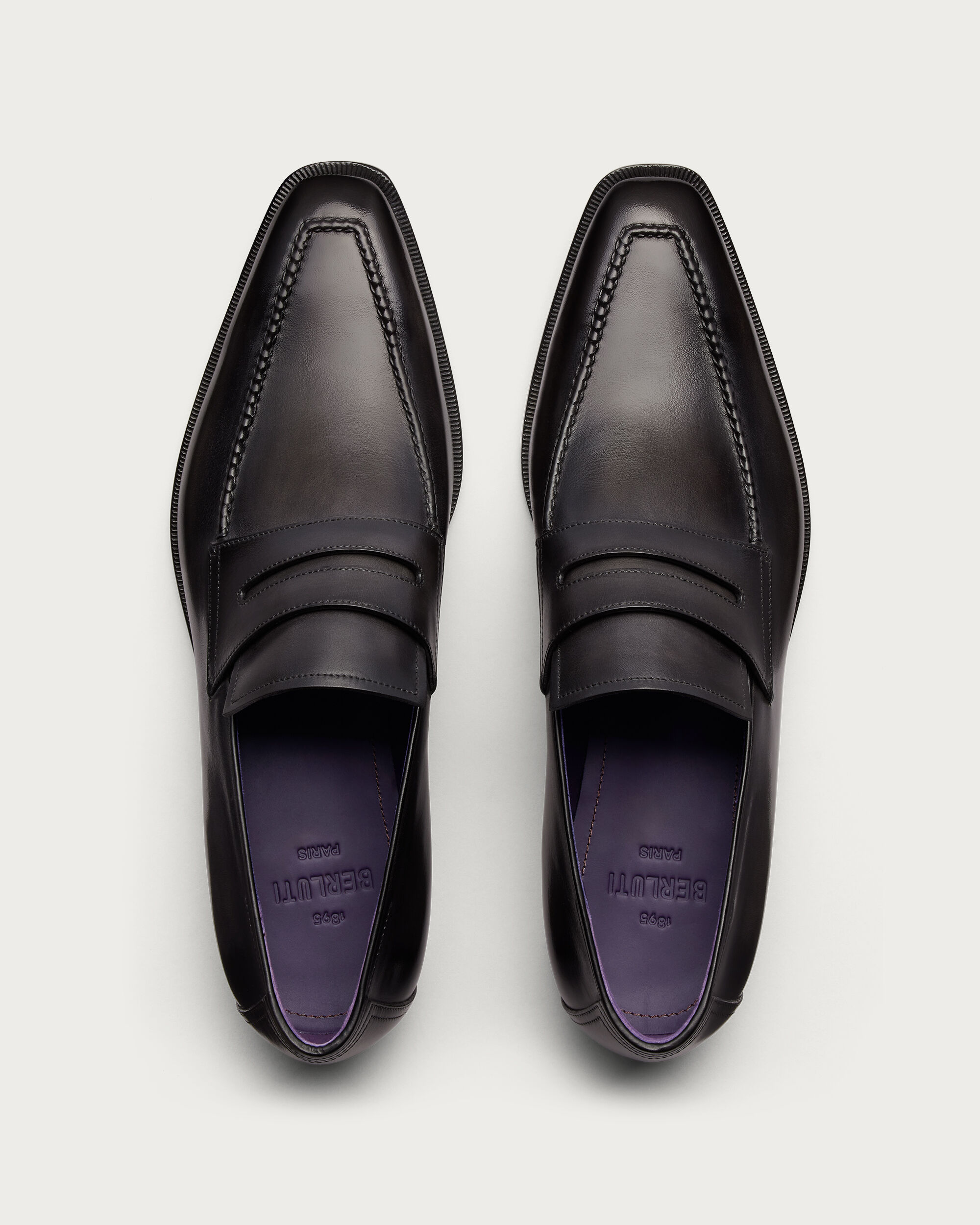 Andy Demesure Loafer, Nero Grigio, hi-res