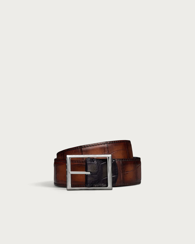 Classic Reversible Belt, Cacao Intenso & Nero Grigio, hi-res