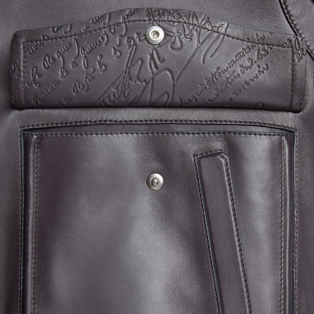 Patina Flight Jacket, WARM PURPLE GREY, hi-res 6