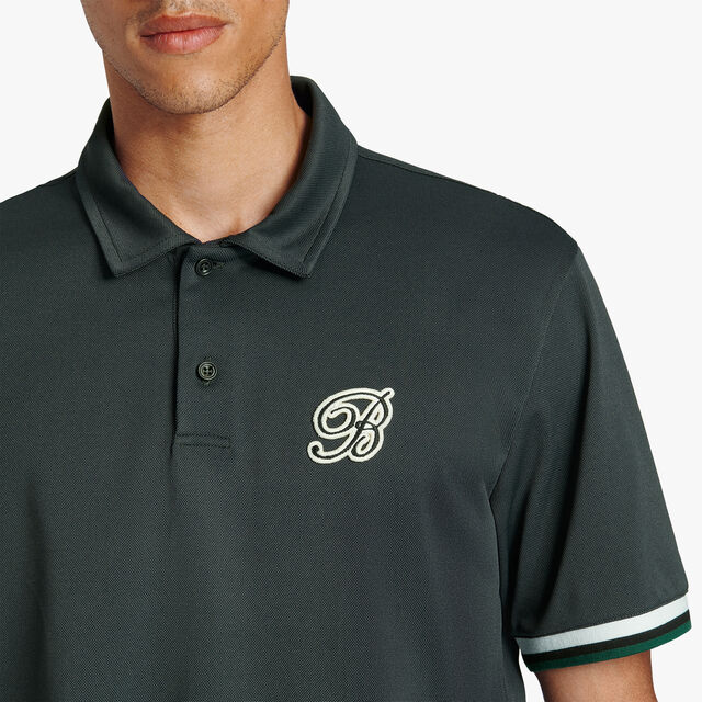 高尔夫科技Polo衫, DEEP GREEN, hi-res 5