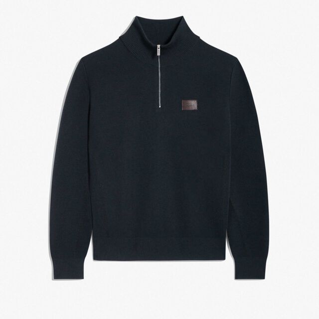 Half Zip Shadow, NAVY, hi-res 1