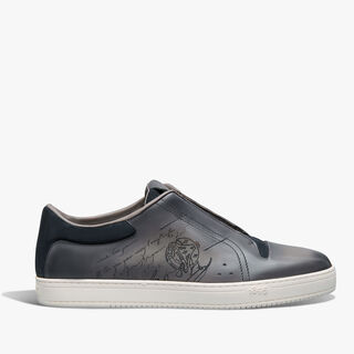 Playtime Scritto Leather Slip-On, GRAPHITE MOSS, hi-res