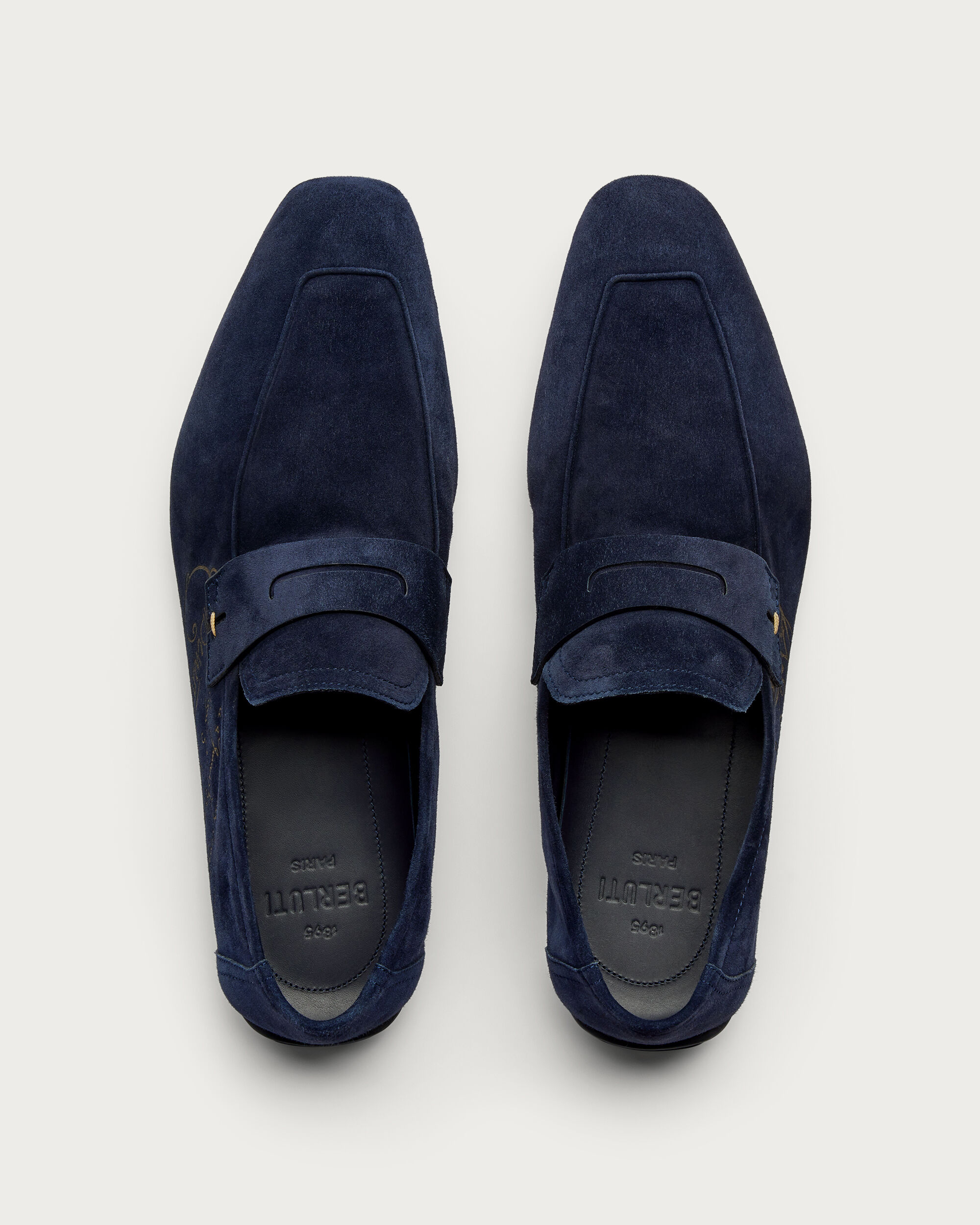 Lorenzo Drive Loafer, Navy, hi-res