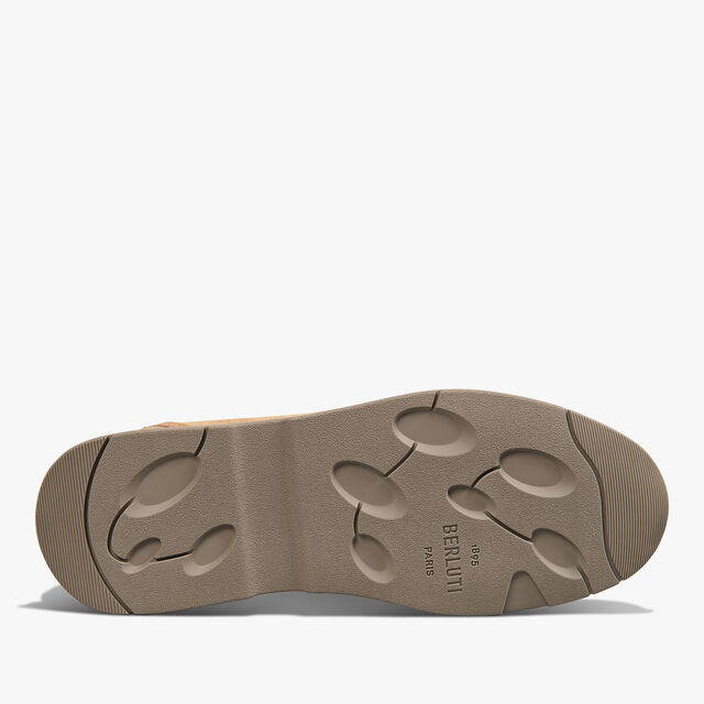 Echappée Suede Calf Loafer, DARK BEIGE, hi-res 6