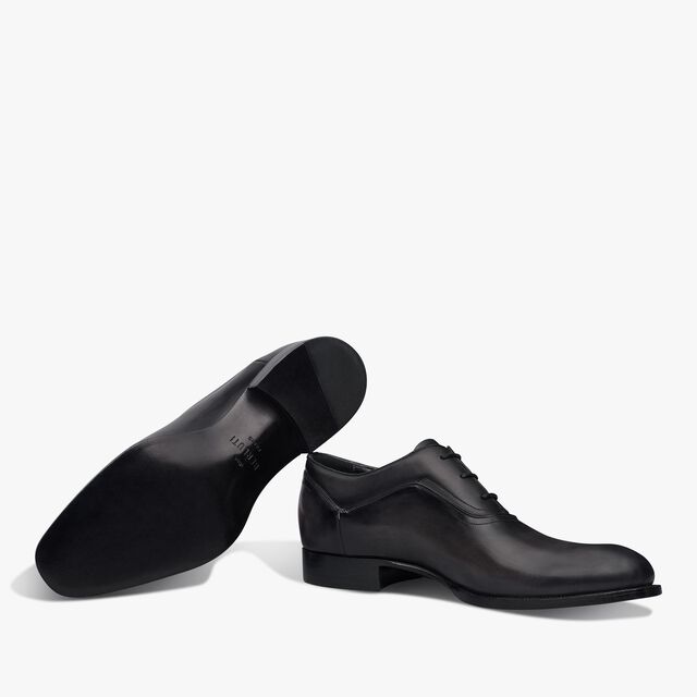 Profil皮革牛津鞋, NERO GRIGIO, hi-res 4
