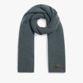 Cashmere Scarf, DEEP EMRALD BLUE, hi-res