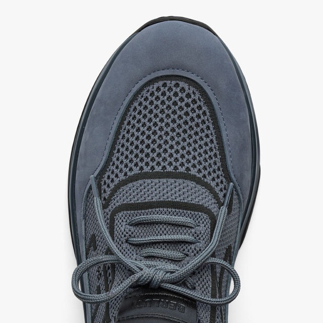 Shadow Knit, Nubuck Calf And Lagoon Calf Sneaker, PURPLE CLOUD, hi-res 7