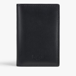 Jagua Card Holder In Leather, BLACK, hi-res
