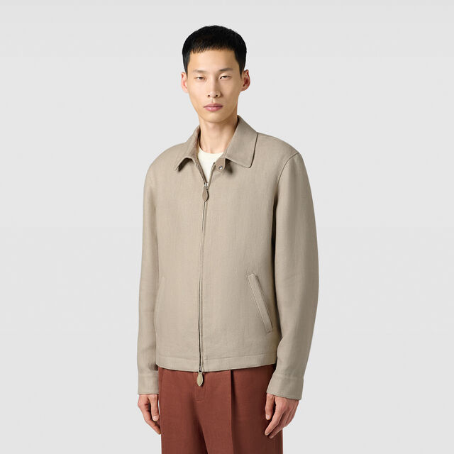 Linen Blouson
