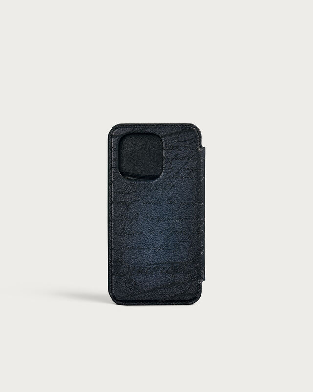 iPhone 16 Pro Phone Folio, Indigo Denim, hi-res