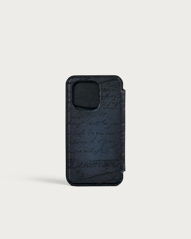 iPhone 16 Pro Phone Folio, Indigo Denim, hi-res