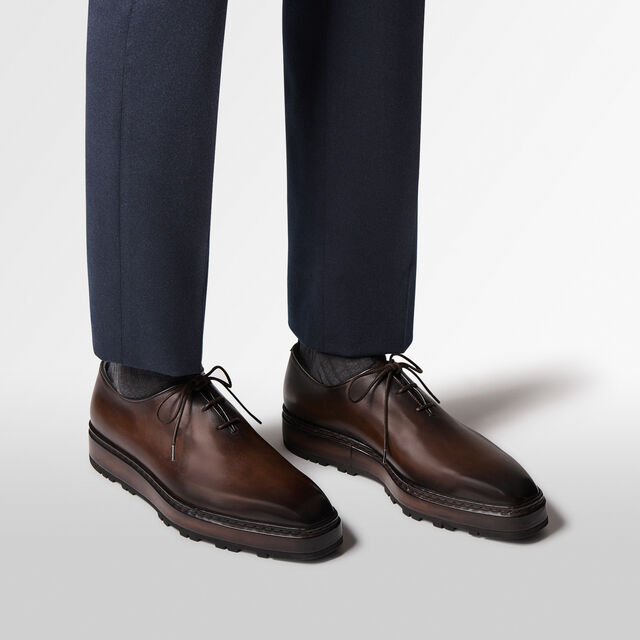 Alessandro Alto Leather Oxford, MARRONE INTENSO, hi-res 7