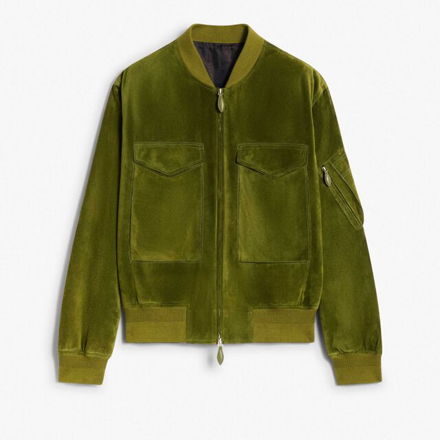 Suede Military Bombers, GRASS, hi-res 1