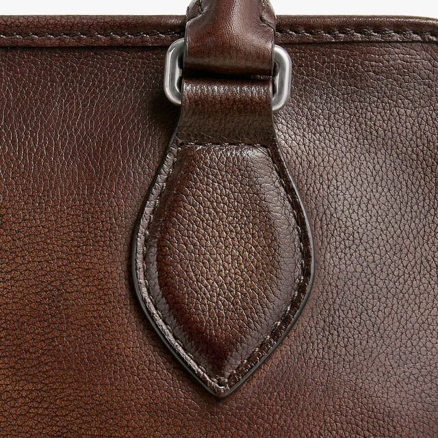 Premier Jour Backpack In Scritto Leather, SOFT BROWN, hi-res 9