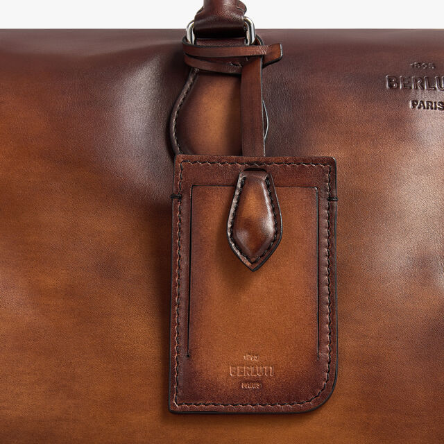 Jour Off GM Leather Travel Bag, CACAO INTENSO, hi-res 10