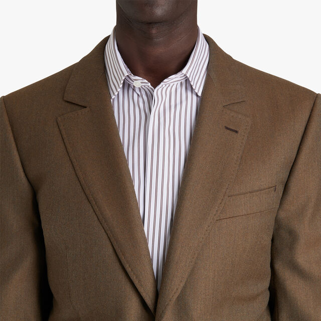 Wool Lined Formal Jacket, CAMO GREEN, hi-res 5