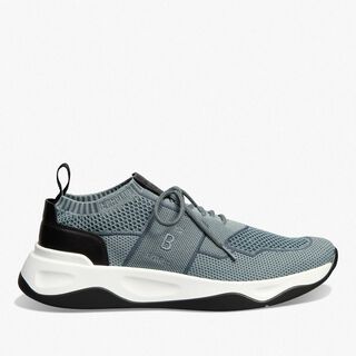 Shadow Knit And Lagoon Calf Sneaker, STONE DENIM, hi-res