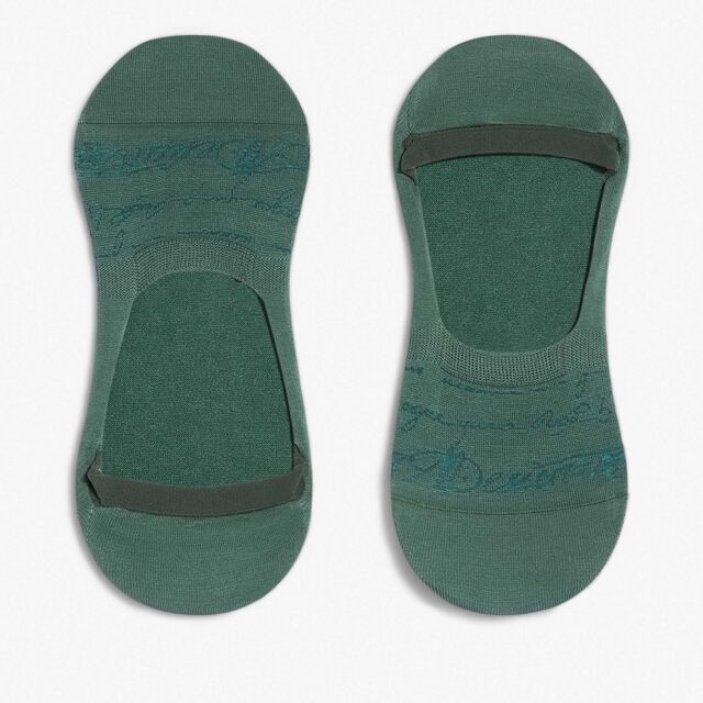 Chaussettes Ghost Scritto, PETROL GREEN., hi-res 2