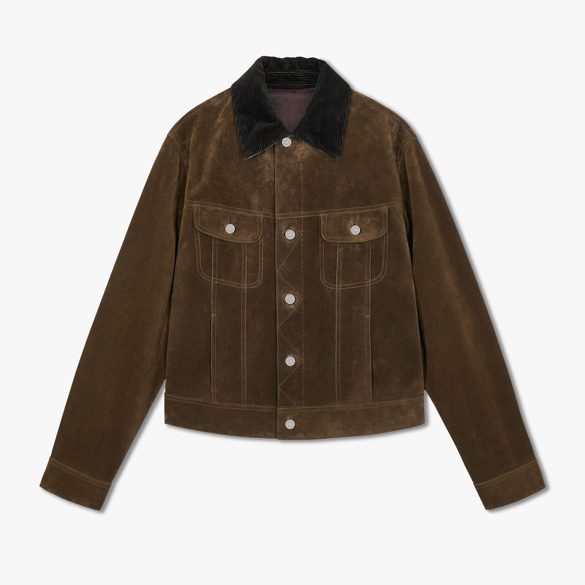 Corduroy on sale collar jacket