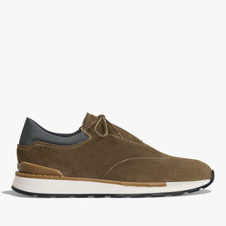 Fast Track Suede Calf And Nylon Sneaker Fast Track Suede Calf And Nylon Sneaker