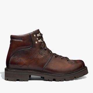 Brunico Leather Boot, MARRONE INTENSO, hi-res