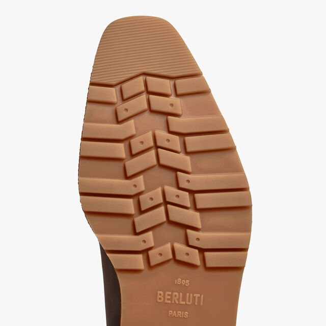 Alto Nubuck Calf Leather Derby , KAKI, hi-res 9