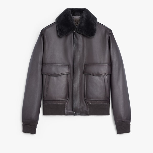 Patina Flight Jacket, WARM PURPLE GREY, hi-res 1