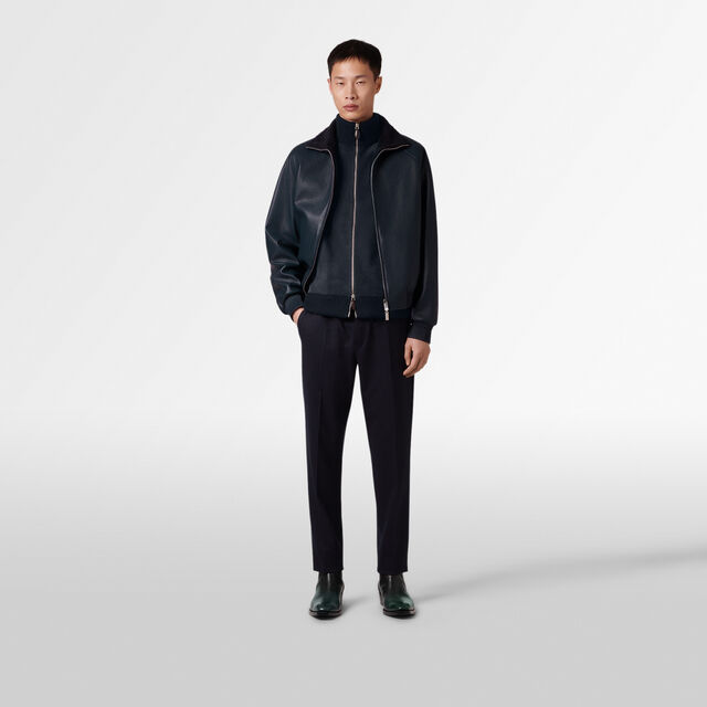 Suede & Cashmere Bodywarmer, ANTHRACITE MELANGE, hi-res 4