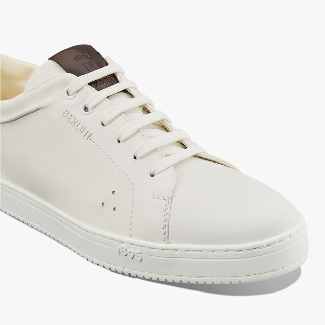 Playtime Calf Leather Sneaker, WHITE, hi-res 5