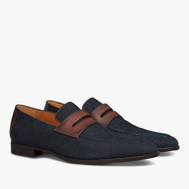 Andy Démesure Denim Loafer, NAVY BLUE, hi-res 2