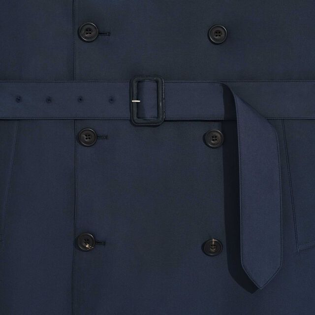 Technical Silk Light Trench