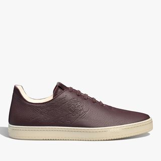 Eden Scritto Leather Sneaker, WINDSOR WINE, hi-res