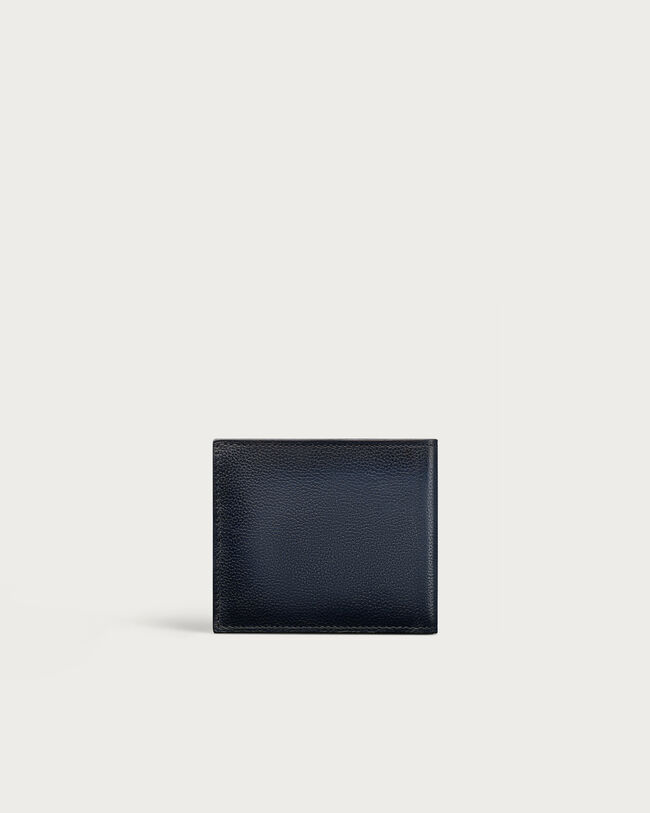 Makore Compact Wallet, Indigo Denim, hi-res