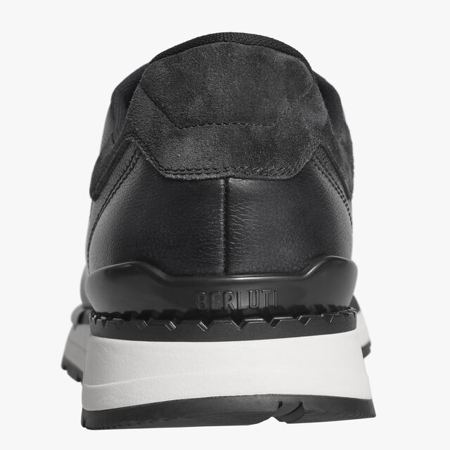 Fast Track Venezia Calf Leather Sneaker, NERO GRIGIO, hi-res 6