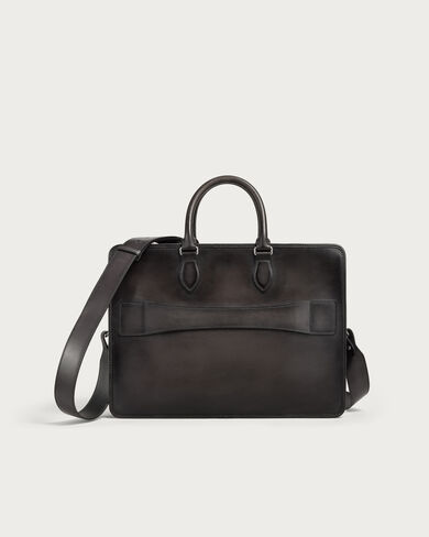 2 Jours Briefcase, Nero Grigio, hi-res