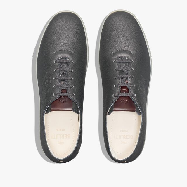 Eden Scritto Leather Sneaker, MYSTERIOUS GREY, hi-res 3