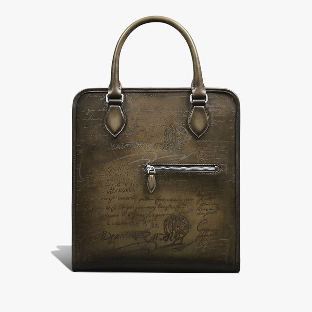 Premier Jour Cabas Scritto Leather Tote Bag, APPENNINI, hi-res 1