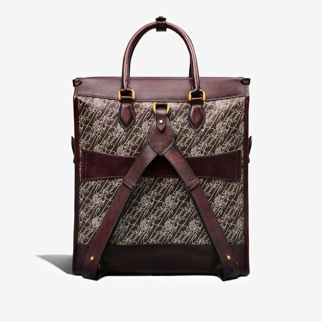 Cartable Toile Marbeuf双肩背包, DARK BROWN + MADURO, hi-res 3