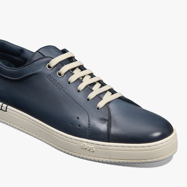 Playtime Venezia Calf Leather Sneaker, BLU MINERALE, hi-res 5