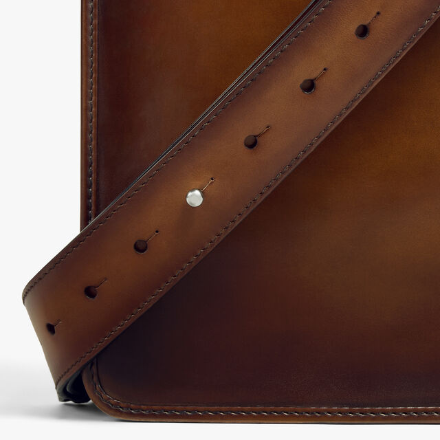 Un Jour Leather Briefcase, CACAO INTENSO, hi-res 9