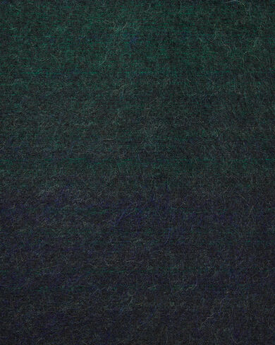 Brushed Patina Crewneck with Leather Detail, Green Patina, hi-res