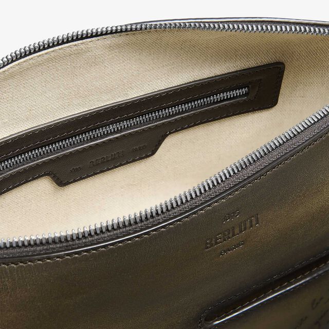 Toujours Soft Zipped Hobo Xs Scritto Leather Messenger, APPENNINI, hi-res 8