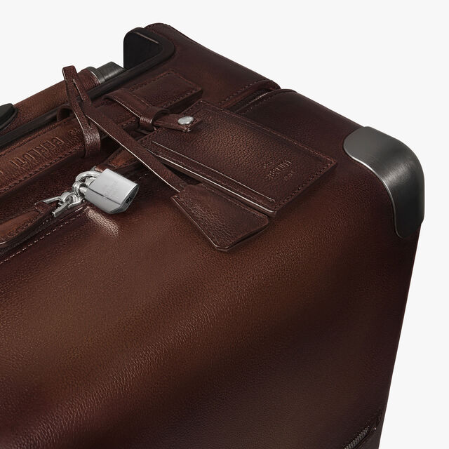 Formula 1005 Scritto Leather Rolling Suitcase, SOFT BROWN, hi-res 7