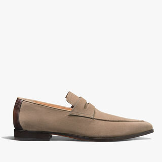 Andy Demesure Flex Camoscio Calf Leather Loafer, VISONE, hi-res