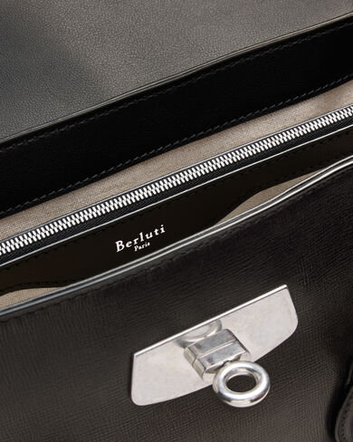 E'Mio Briefcase, Grey Flanel, hi-res