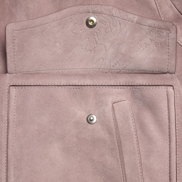 Suede Flight Jacket, ANTIQUE ROSE, hi-res 6