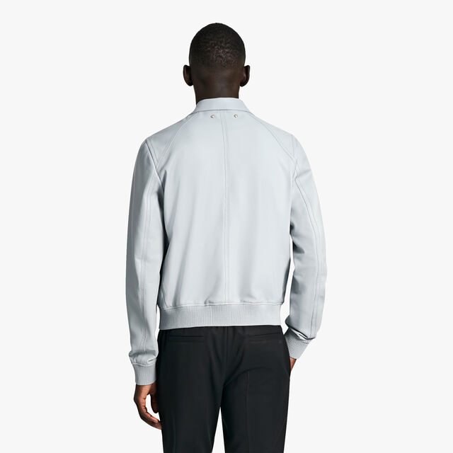 Light Leather Blouson, ICY GREY, hi-res 3